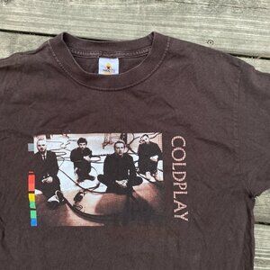 Vintage ColdPlay Band T Shirt Medium Diamond Star Tag